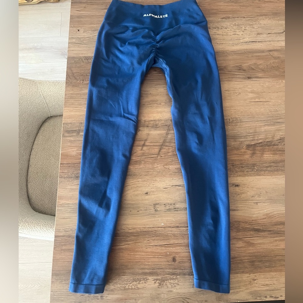 Alphalete Deep Blue Active Leggings